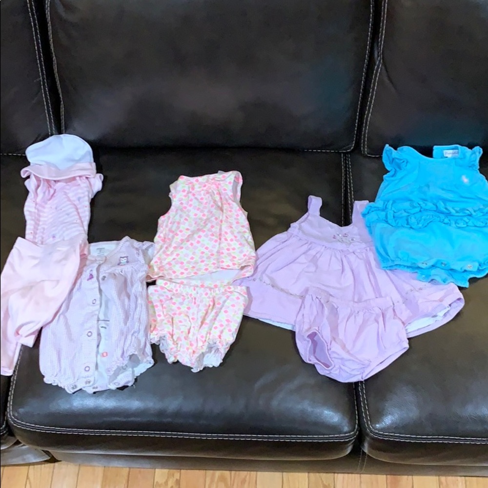 5 Baby outfits (Carter’s and Ralph Lauren)